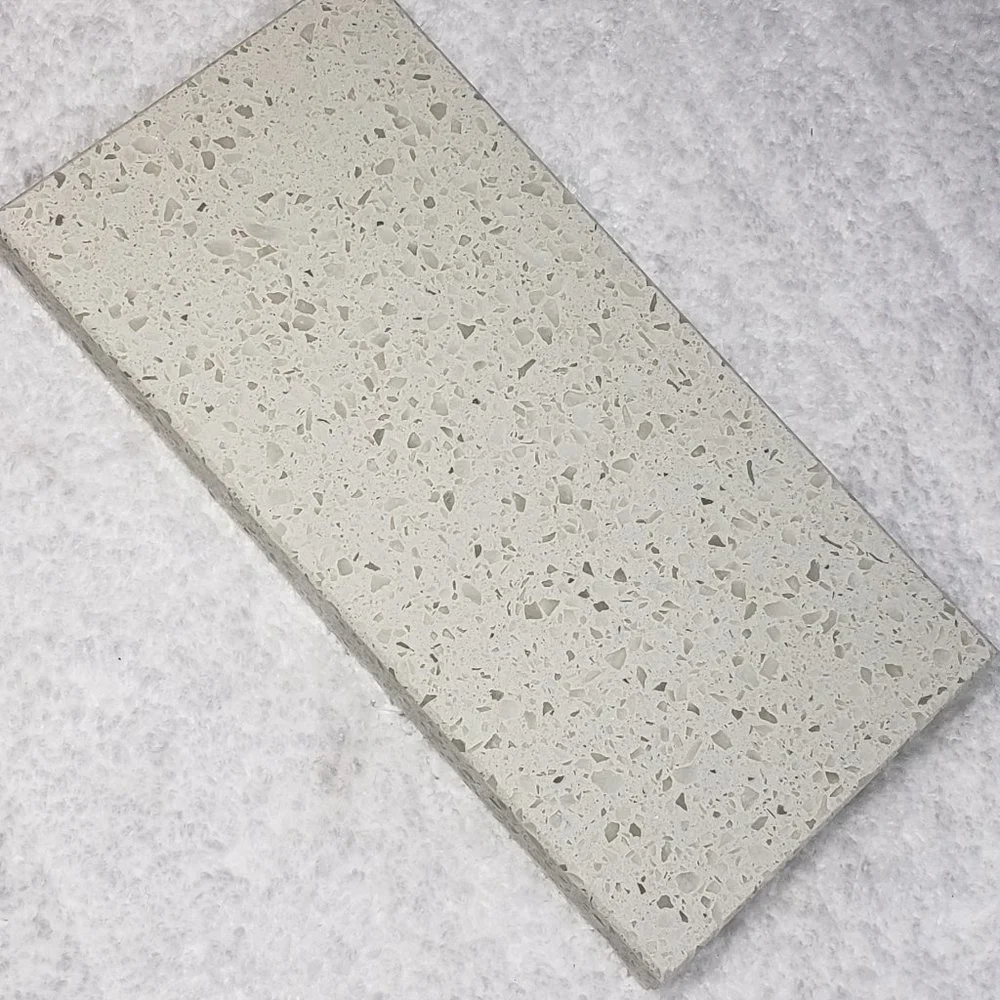Quartz Stone Cutting Board cheese sushi charcuterie tray 5x10 white chunky chip